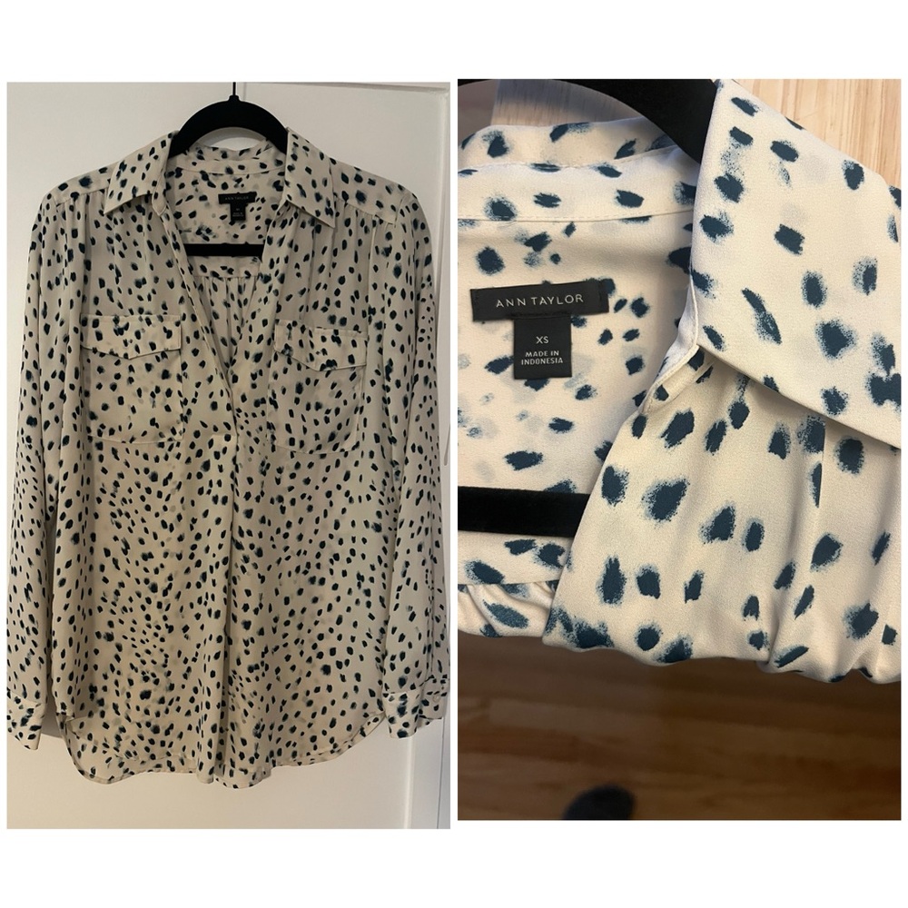 Ann Taylor Camp Shirt / Blouse